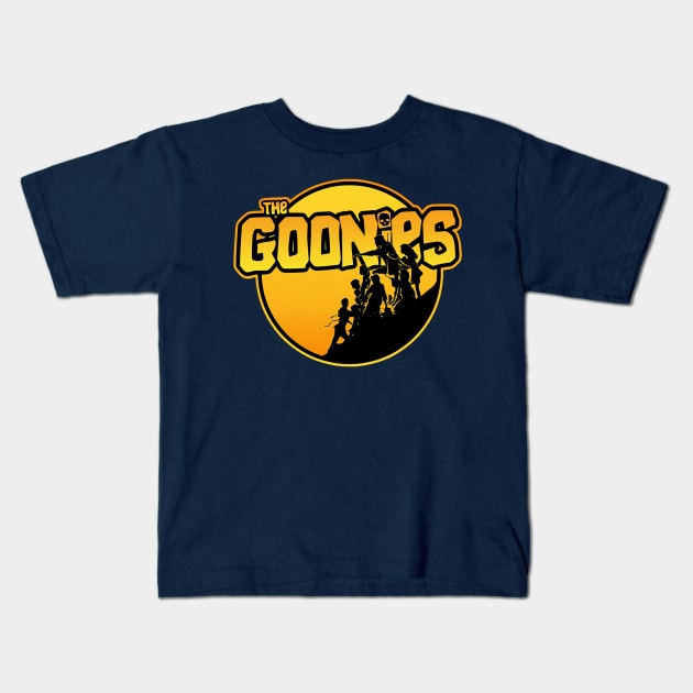 The Goonies Kids T-Shirt by piercenatalie24